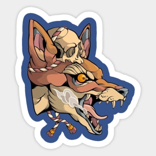 kitsune Sticker